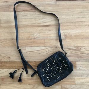 Isabella Fiore Black Crossbody Purse